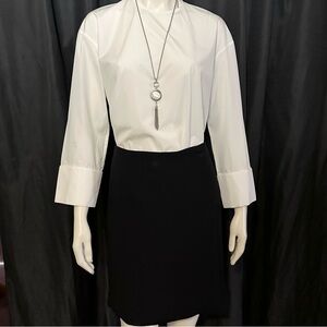 Prada Authentic Elegant Professional Black  Skirt Small